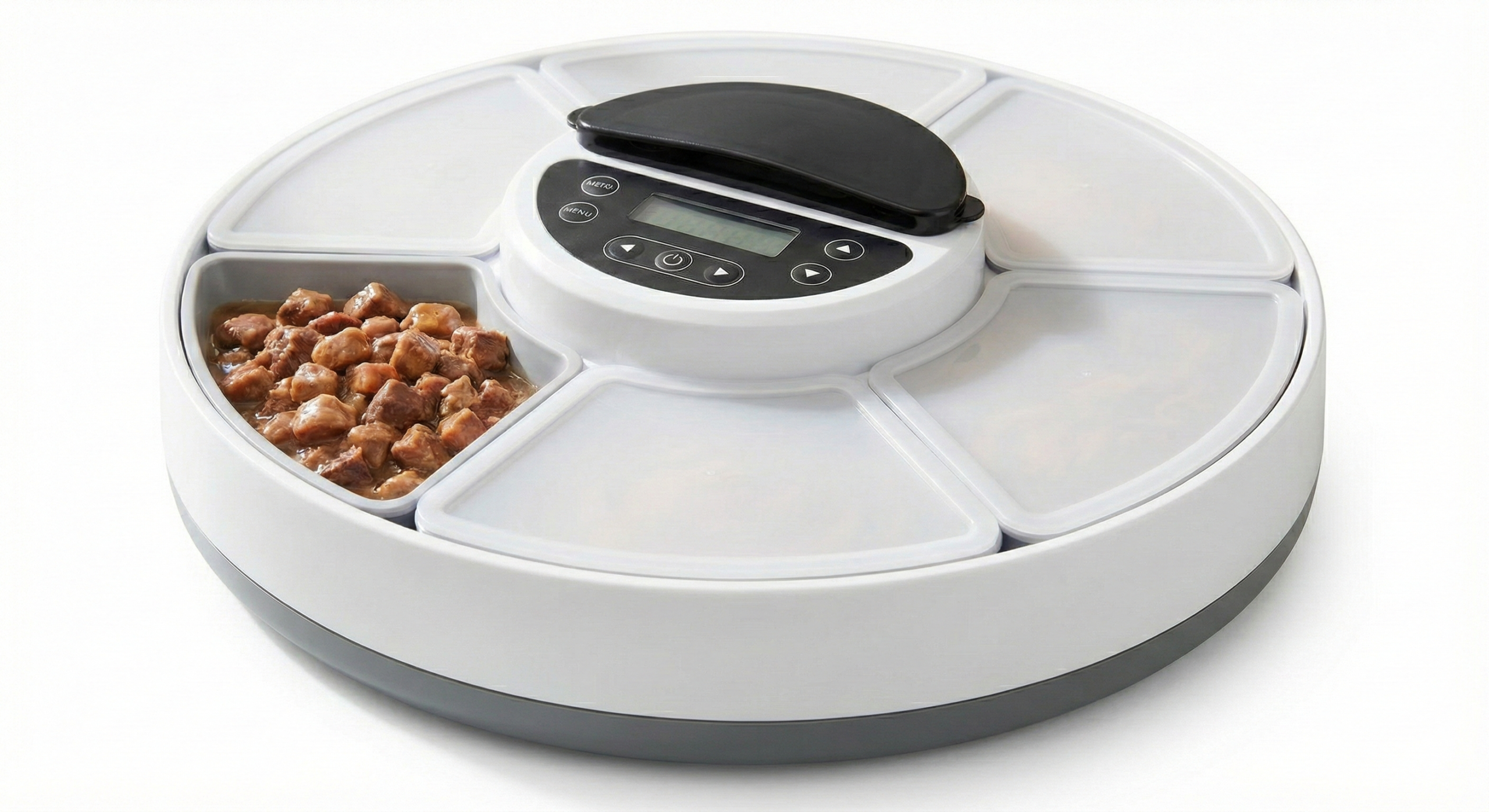 自動給餌器のトレイタイプ